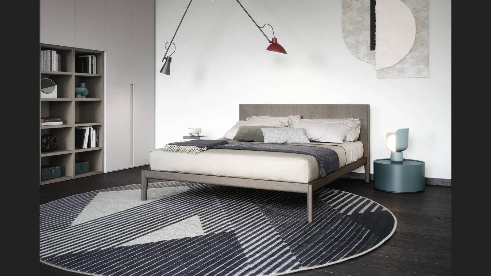 Letto Neos in Rovere di Novamobili