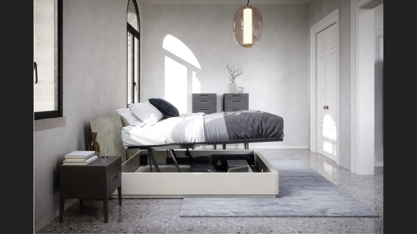 Letto Nido con box contenitore di Novamobili